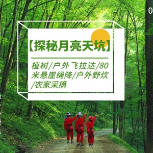 探秘月亮天坑 | “我和一棵树的约定” ，为世界添一份绿色，给自己添一份胆色